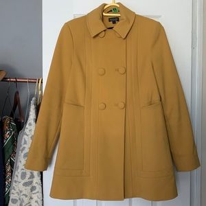 Topshop A-line Pea Coat - 4